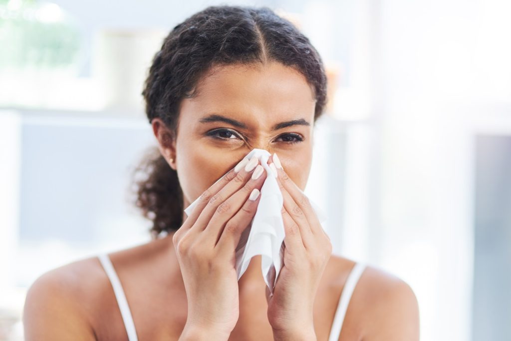woman with colds, Common Cold
